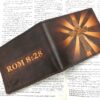 Radiant Cross Tooled Bifold Wallet - Image 5