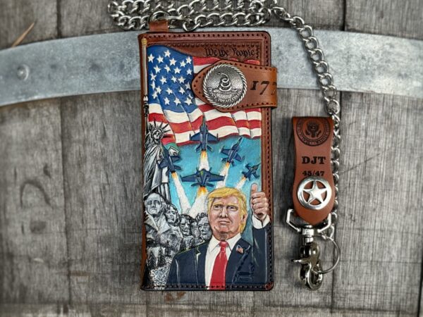 Trump Biker Wallet