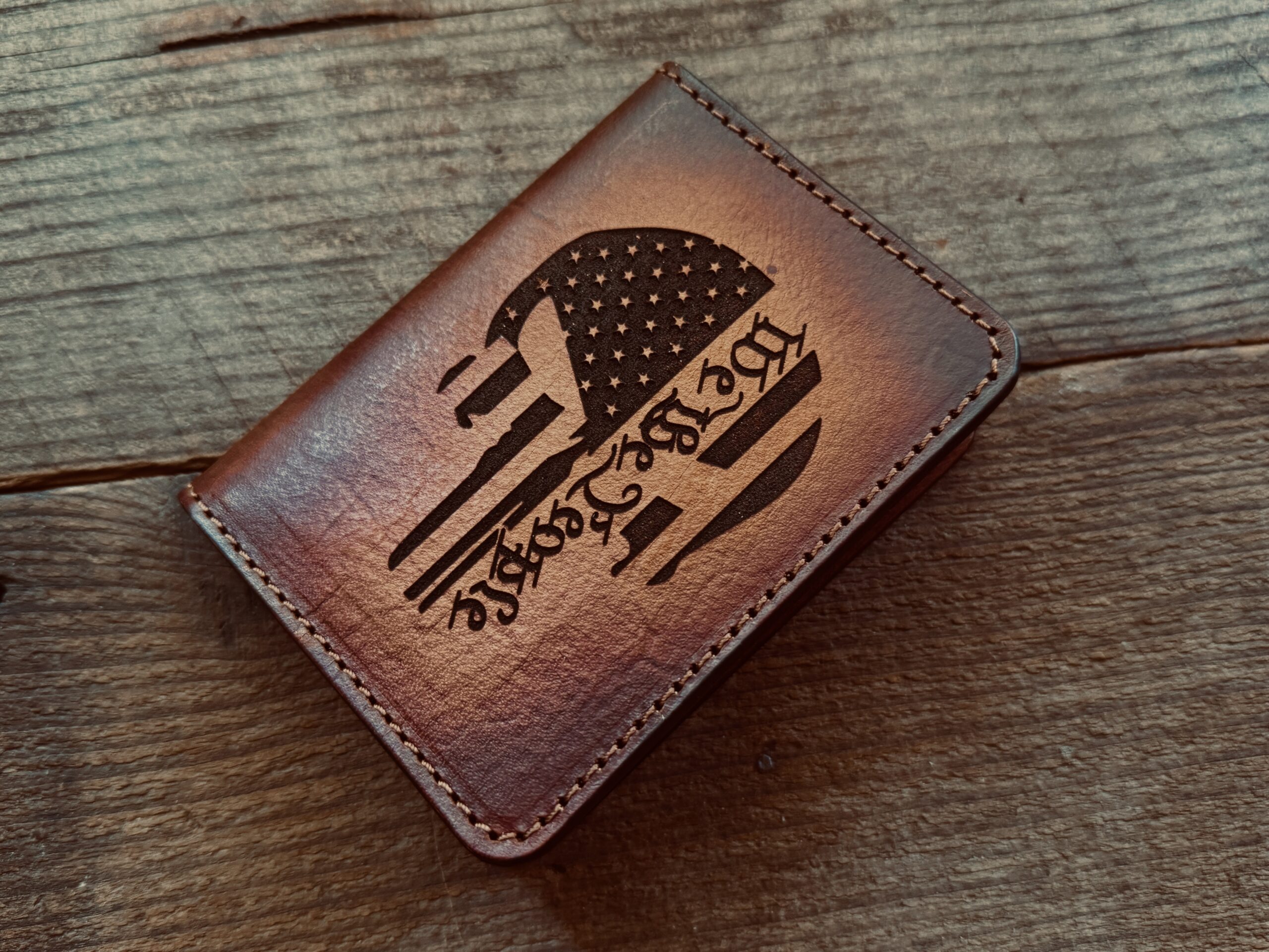 We the people punisher skull card holder