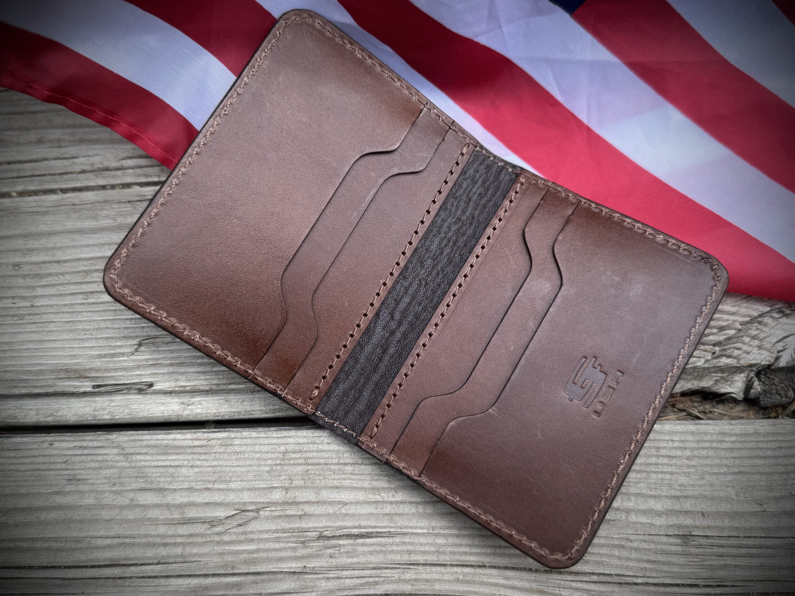 Patriotic Punisher Skull Card Holder - Image 6