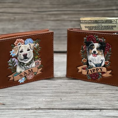 Dog Portrait Custom Wallet