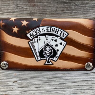 Aces & Eights Outlaw biker wallet