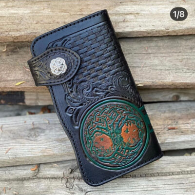Tree of Life Biker Wallet