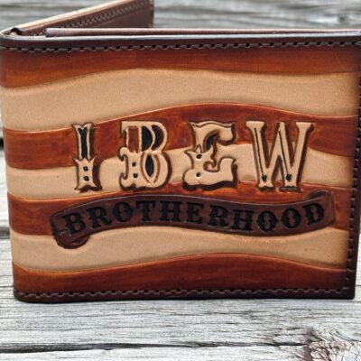 IBEW Brotherhood Bifold leather wallet