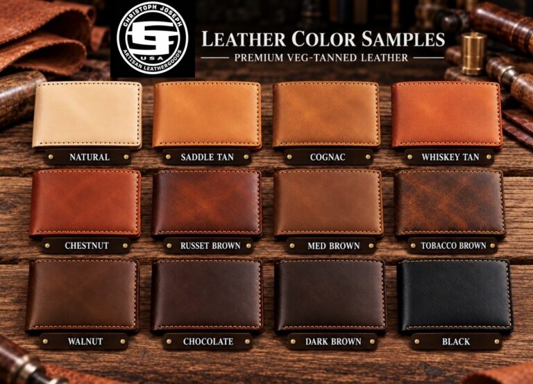 Christoph Joseph Leather Color Samples